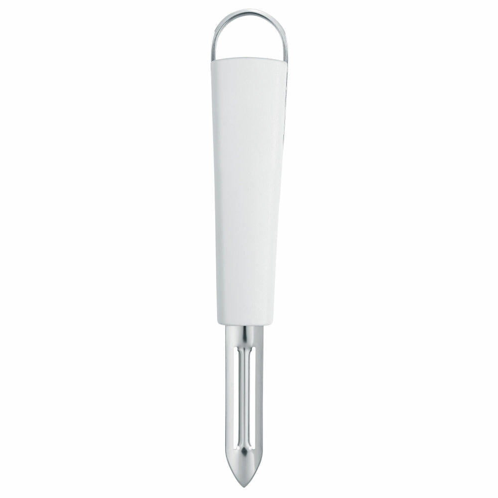 Brabantia Kitchen Helper Essential, Peeler/Universal Peeler, White and Stainless Steel, 400308