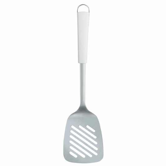 Brabantia Küchenhelfer Essential, Pfannenwender, Spatula, Weiß und Edelstahl, 400544