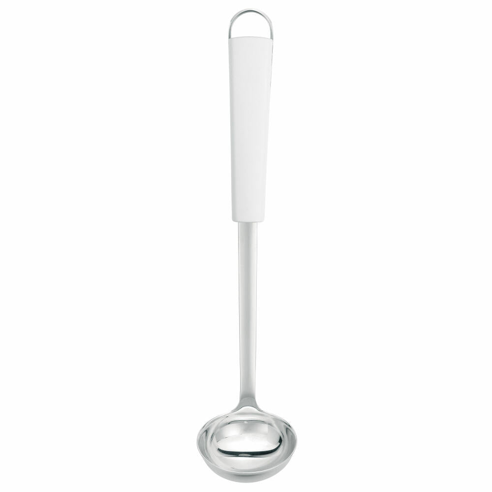 Brabantia Kitchen Helper Essential, Sauce Spoon/Ladle, White and Stainless Steel, 400506
