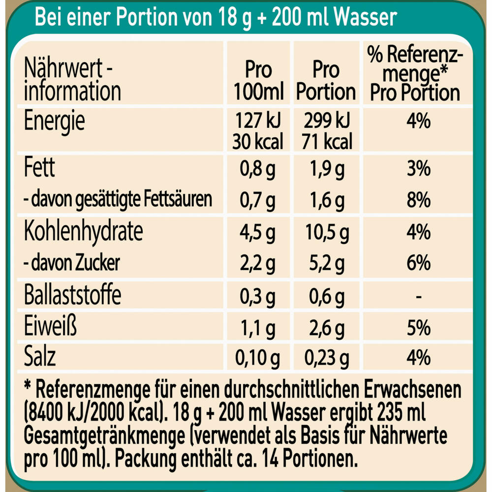 Nescafé Gold Typ Latte, Löslicher Bohnenkaffee, Instantkaffee, Kaffee, Dose, 10 x 250 g