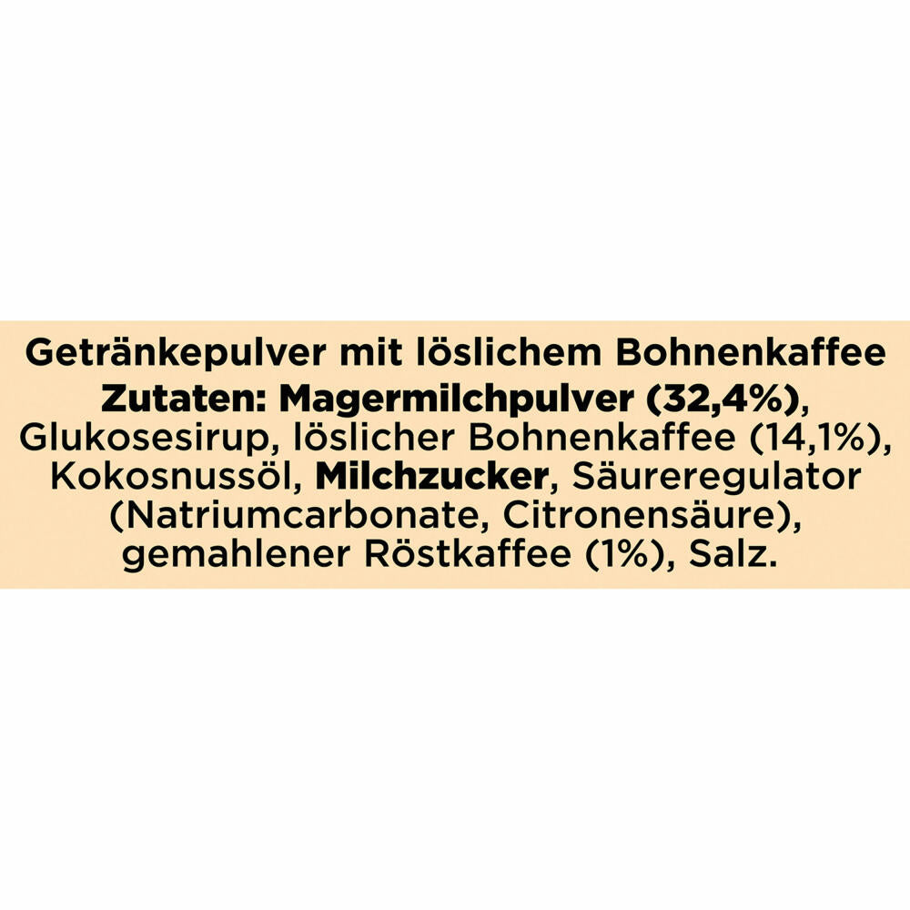 Nescafé Gold Typ Cappuccino Weniger Süß, Löslicher Bohnenkaffee, Instantkaffee, Kaffee, 10 x 10 Portionen
