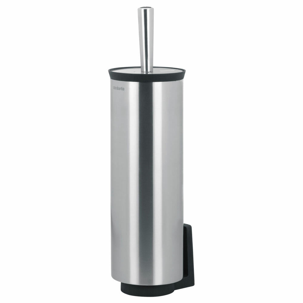 Brabantia WC Set & Brush, Toilet Brush, Toilet Brush De Luxe, Matt Stainless Steel, 427183