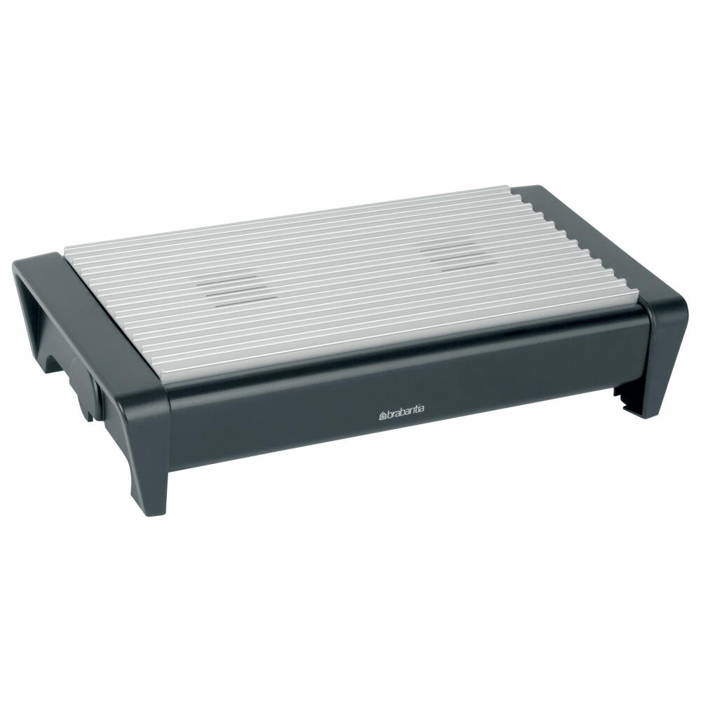 Brabantia food warmer, tea warmer, hotplate for 2 candles, matt black, 477140