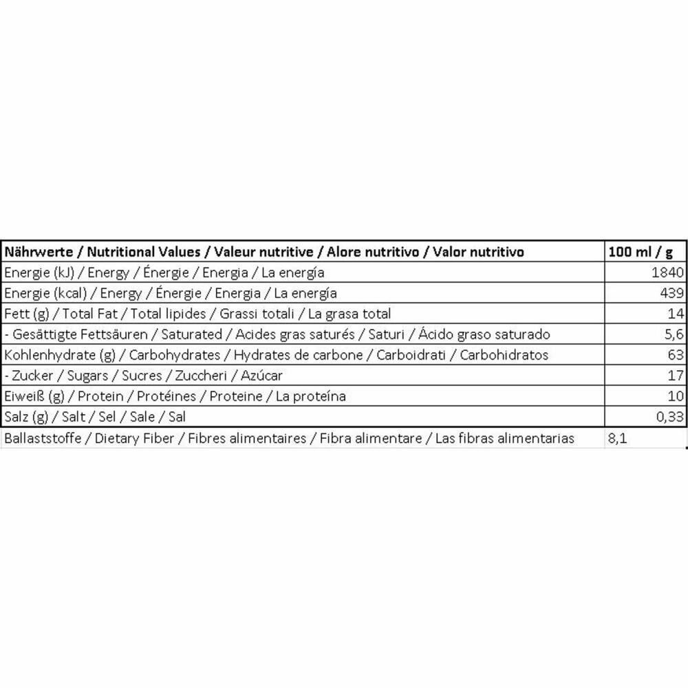 Hellma Muesli Hearts Cranberry, Snack, for Gastronomy, Hotel, Office, Canteen, 30 Cups á 30 g, 70102202