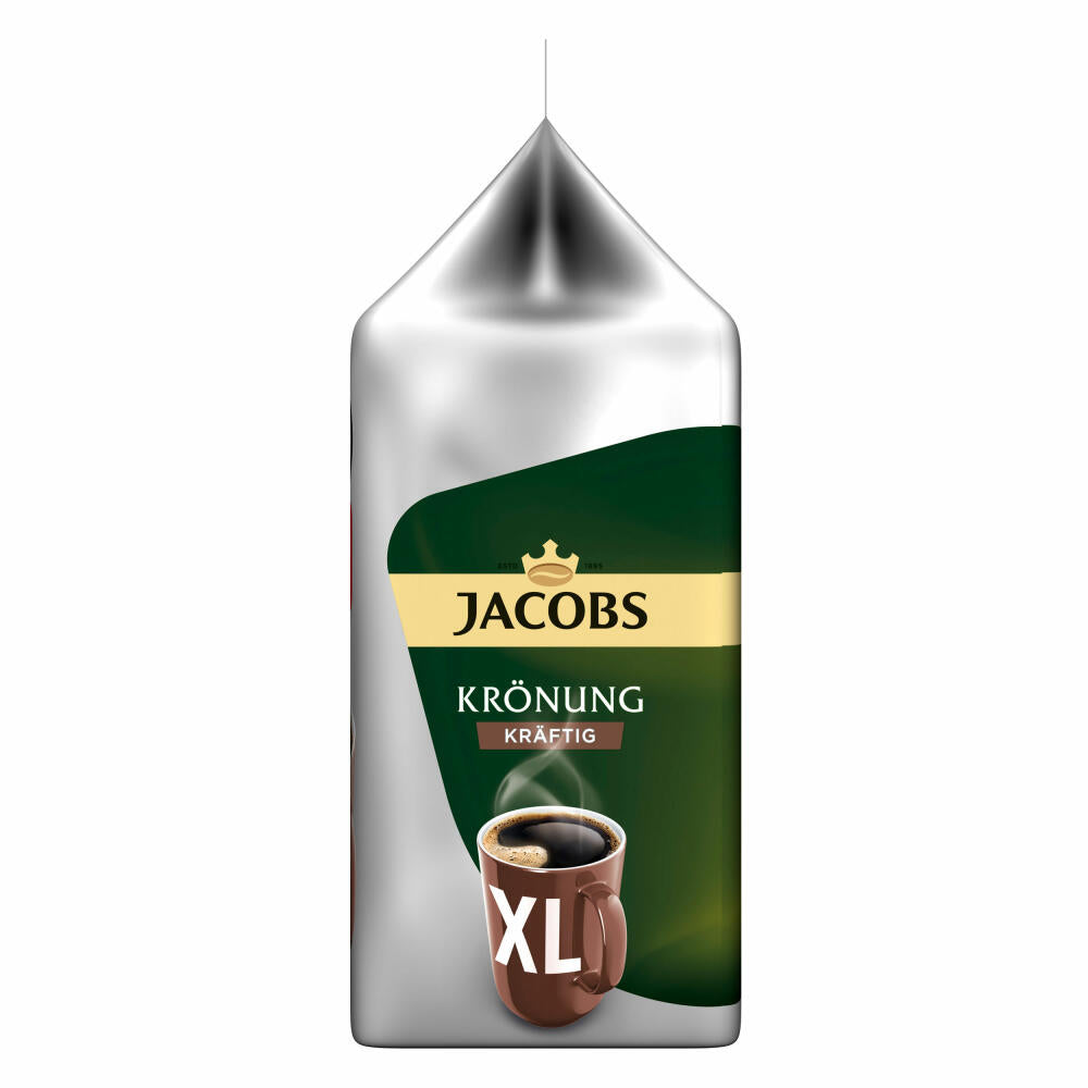 Tassimo Jacobs Krönung XL Kräftig, Kaffee, Kaffeekapsel, gemahlener Röstkaffee, 16 T-Discs