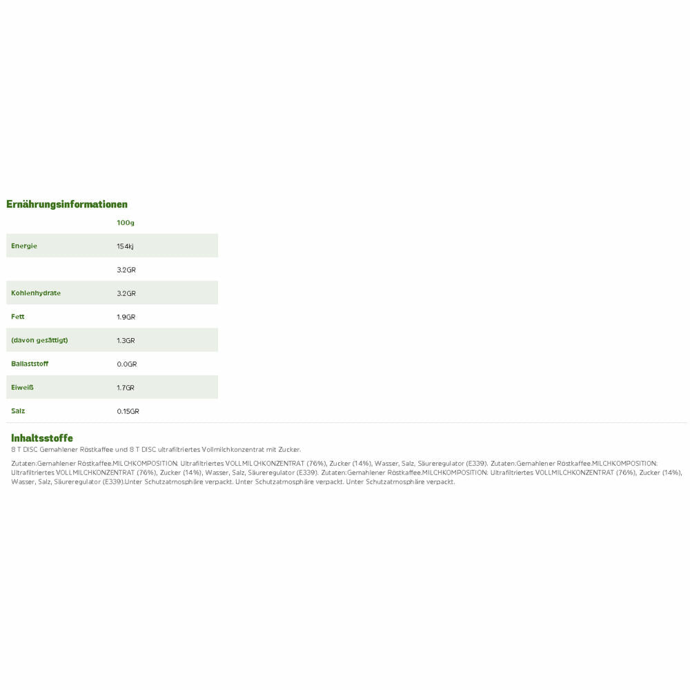 Tassimo Jacobs Cappuccino, Rainforest Alliance certified, pack of 3, 3 x 16 T-Discs (8 servings)