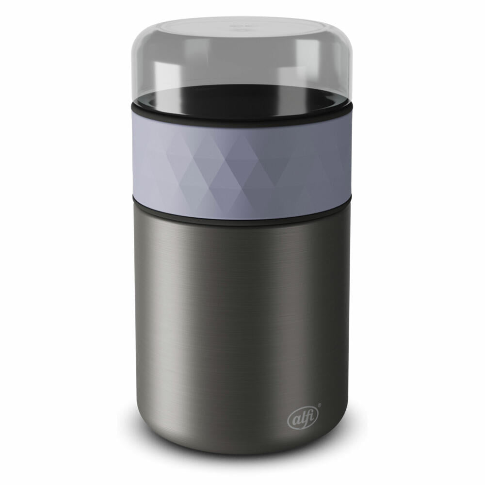 Alfi Isolierspeisegefäß Endless Food Mug, Lunchpot, Edelstahl, Lavender Matt, 0.5 L, 5667381050