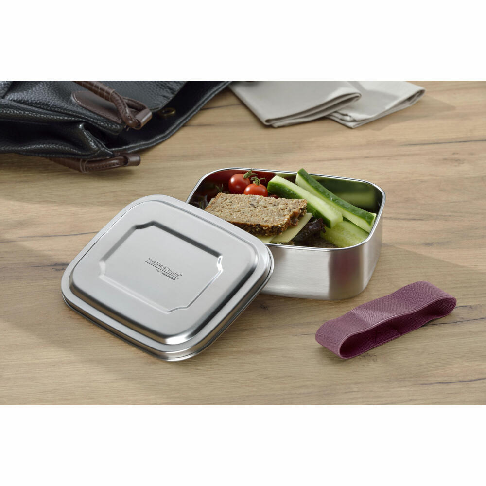 THERMOS Essensbehälter TC SANDWICH BOX, Lunchbox, Brotdose, Edelstahl, Rose Gold, 0.8 L, 4168284080