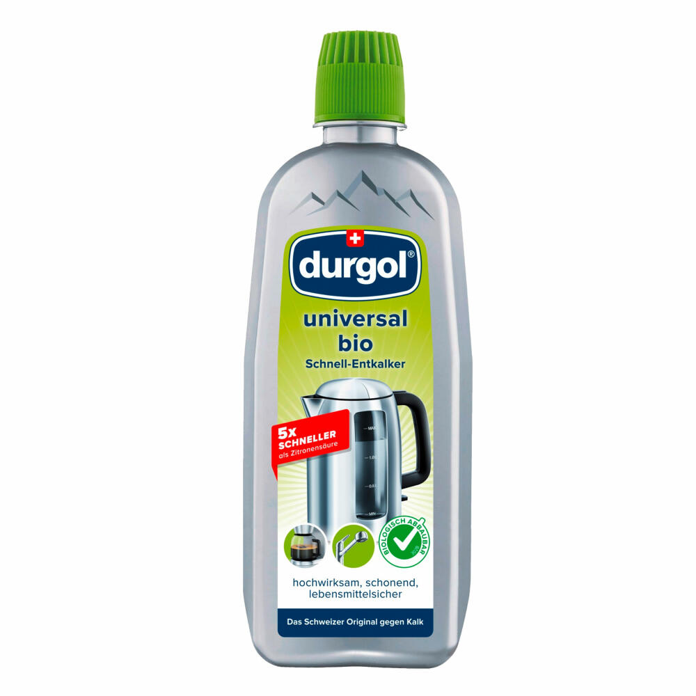 Durgol Universal Bio Quick Descaler Box, Machine Descaler, Limescale Remover, Limescale Cleaner, 10x 500 ml