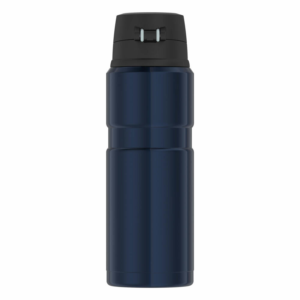 Thermos insulated bottle Stainless King, drinking bottle, stainless steel, Midnight Blue Polished, 700 ml, 4010256070