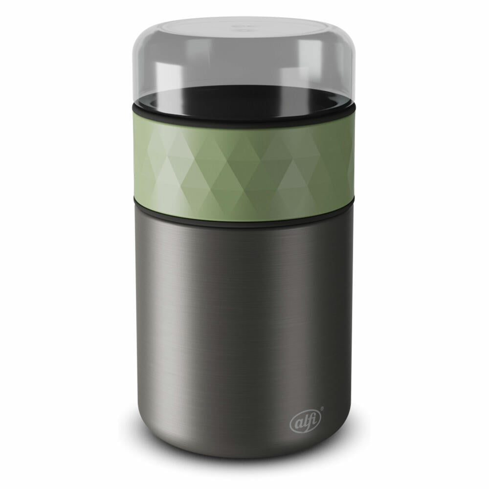 Alfi Isolierspeisegefäß Endless Food Mug, Lunchpot, Edelstahl, Celadon Green Matt, 0.5 L, 5667351050