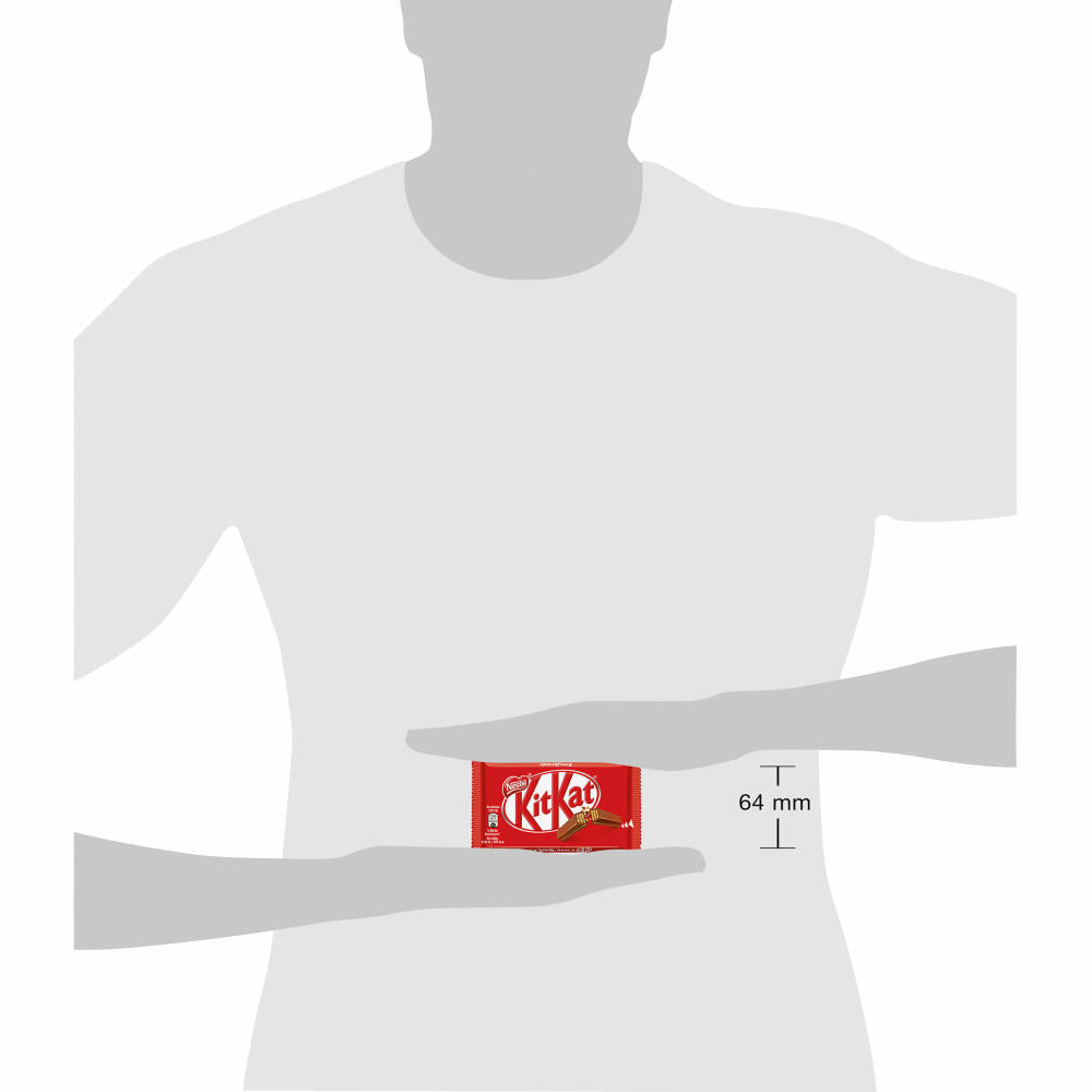 Nestlé KitKat Schokoriegel, Milchschokolade, Schoko Riegel, Milch Schokolade, 24 x 41.5g