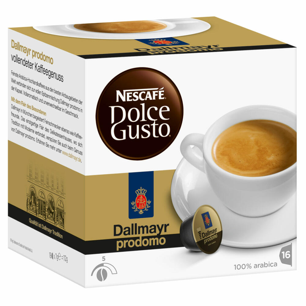 Nescafé Dolce Gusto Family Edition Set, Kaffee, Kaffeekapsel, 6 x 16 Kapseln