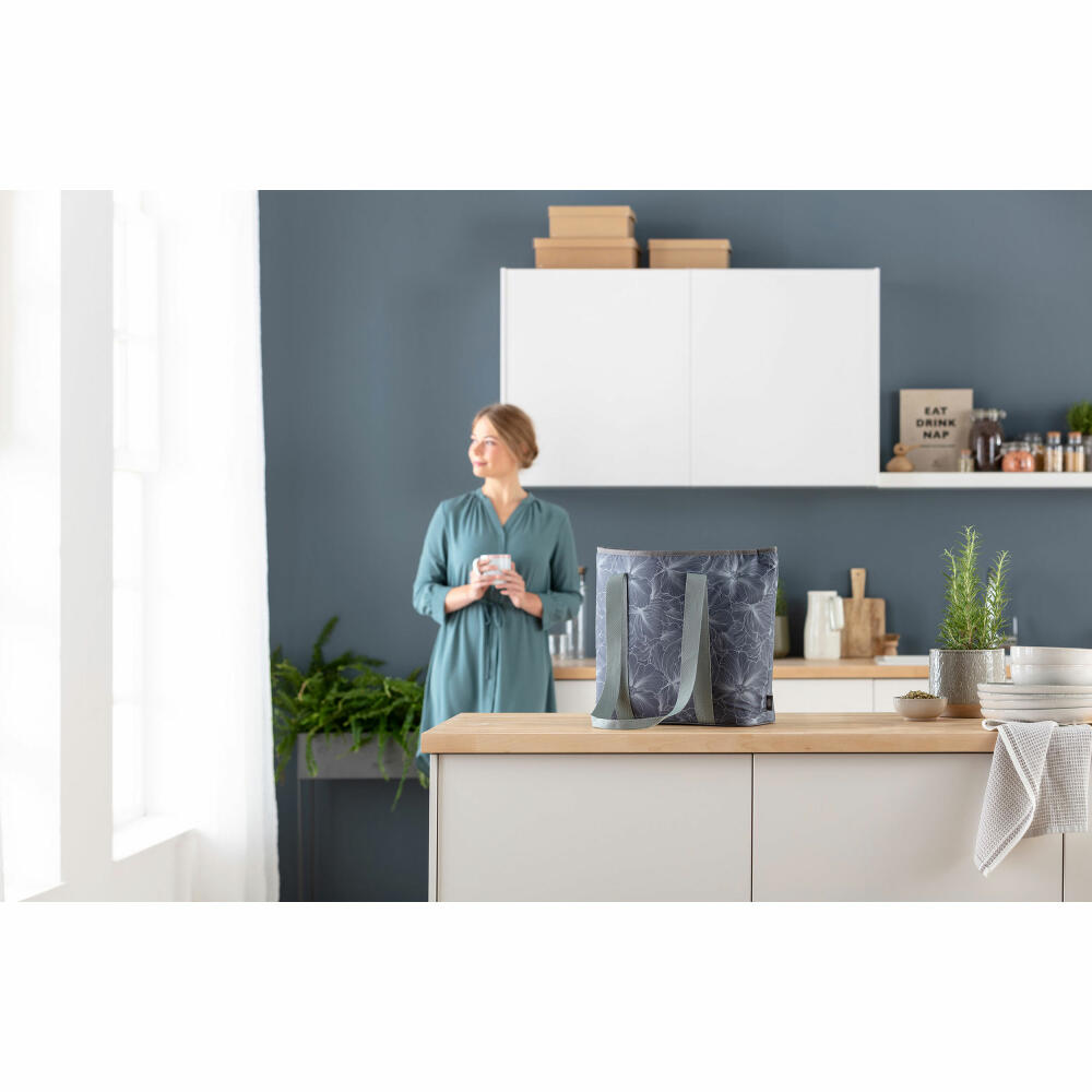 alfi Kühltasche ISO SHOPPER, Isotasche, Einkaufstasche, Thermo Shopper, Polyester, Floral, 17 L, 0007441170