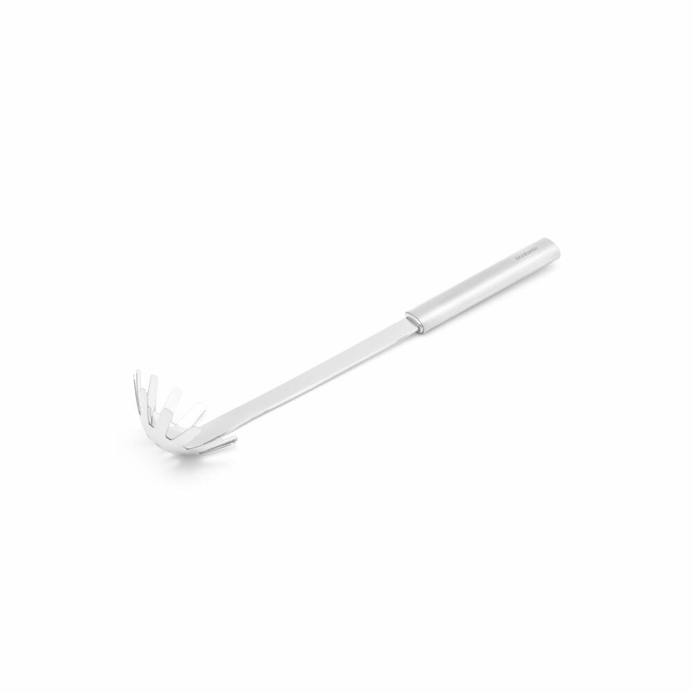 Brabantia Spaghetti Spoon Profile, Cooking Utensil, Kitchen Helper, Steel, Matt Steel, 32.6 cm, 250644