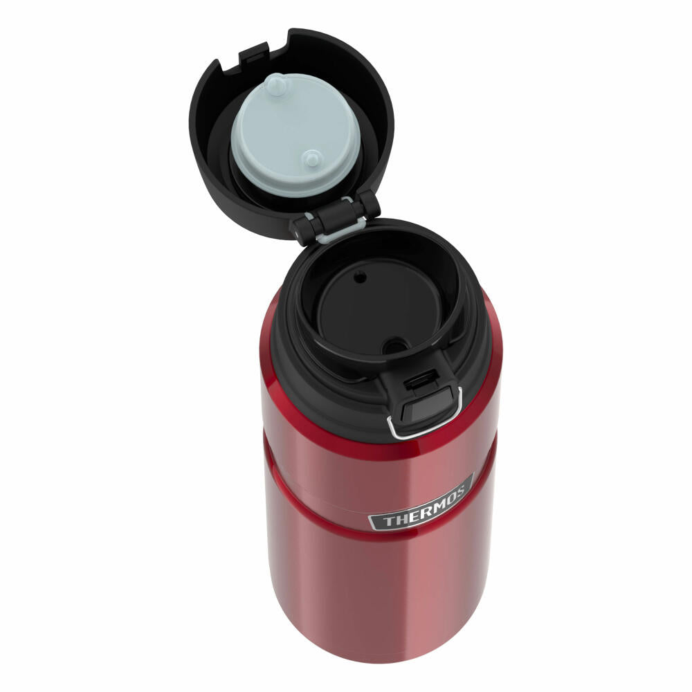 Thermos Isolierflasche Stainless King, Trinkflasche, Edelstahl, Cranberry Red Polished, 700 ml, 4010248070
