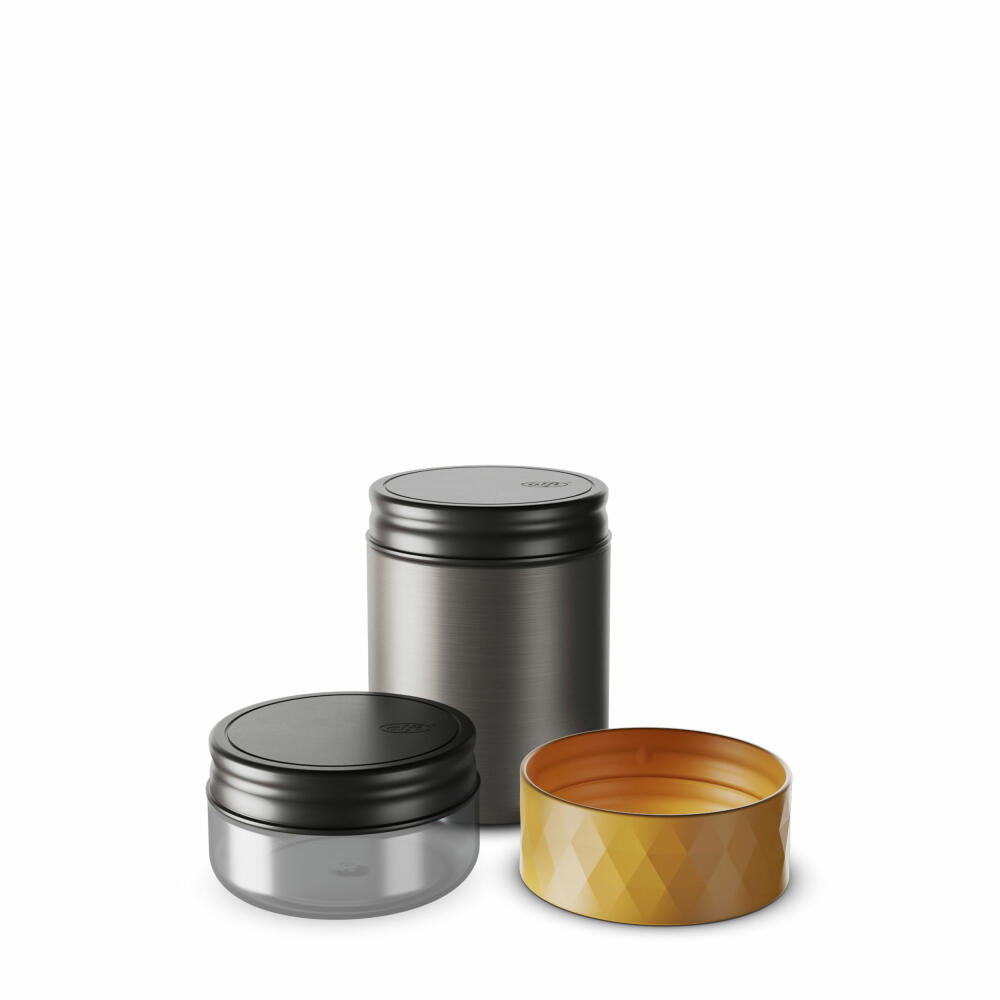 Alfi Isolierspeisegefäß Endless Food Mug, Lunchpot, Edelstahl, Spicy Mustard Matt, 0.5 L, 5667295050