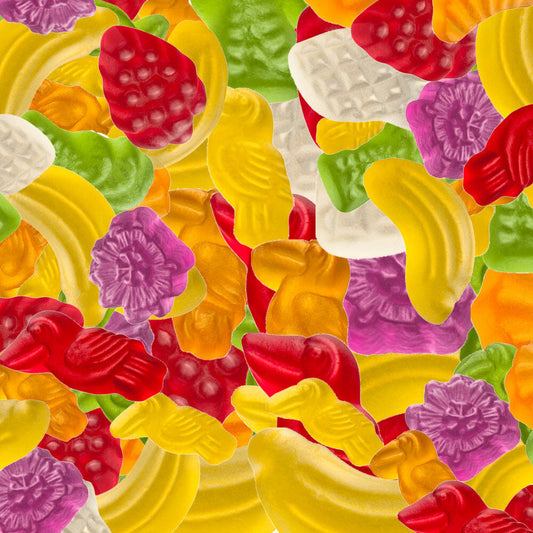 Haribo Tropifrutti, 1KG Pack, Gummy Bears, Wine Gum, Fruit Gum, In Bag, Bag