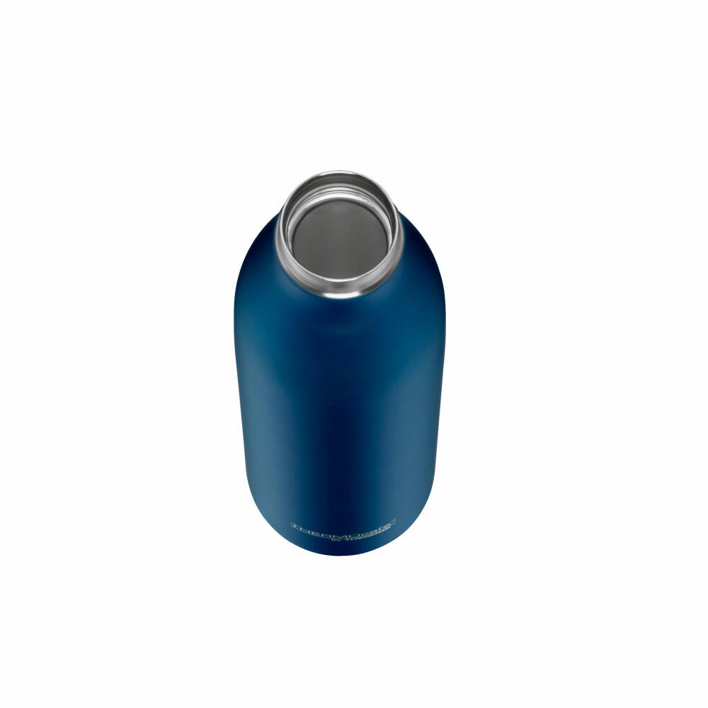 THERMOS ThermoCafé Thermosflasche TC Bottle, Trinkflasche, Iso Flasche, Edelstahl Matt, Saphir Blue, 0.75 L, 4067.259.075