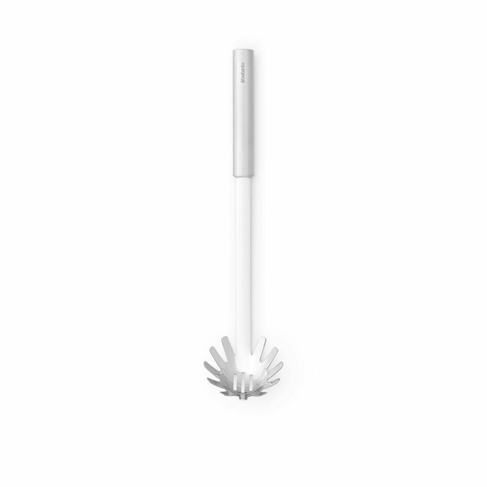 Brabantia Spaghetti Spoon Profile, Cooking Utensil, Kitchen Helper, Steel, Matt Steel, 32.6 cm, 250644
