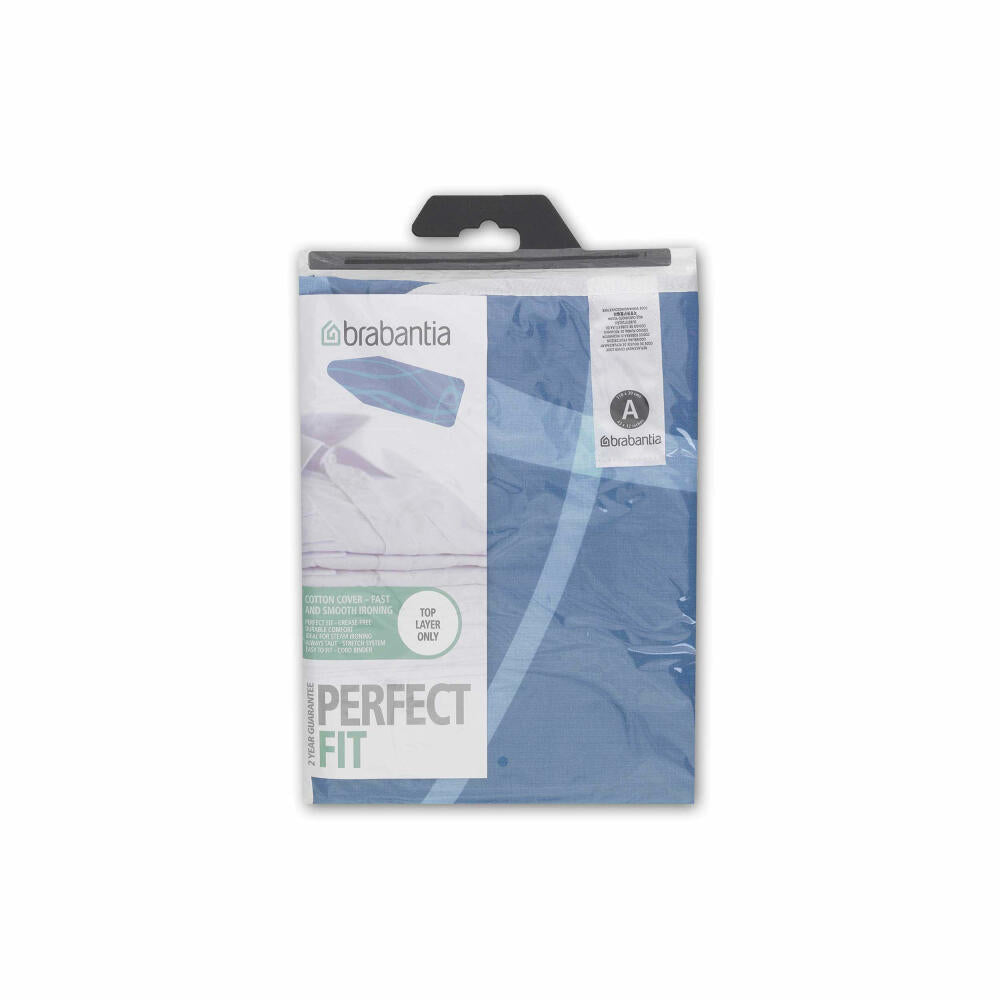 Brabantia Cotton Cover with 2mm Foam, Ironing Board Cover, Neutral, 110 x 30 cm, 194825