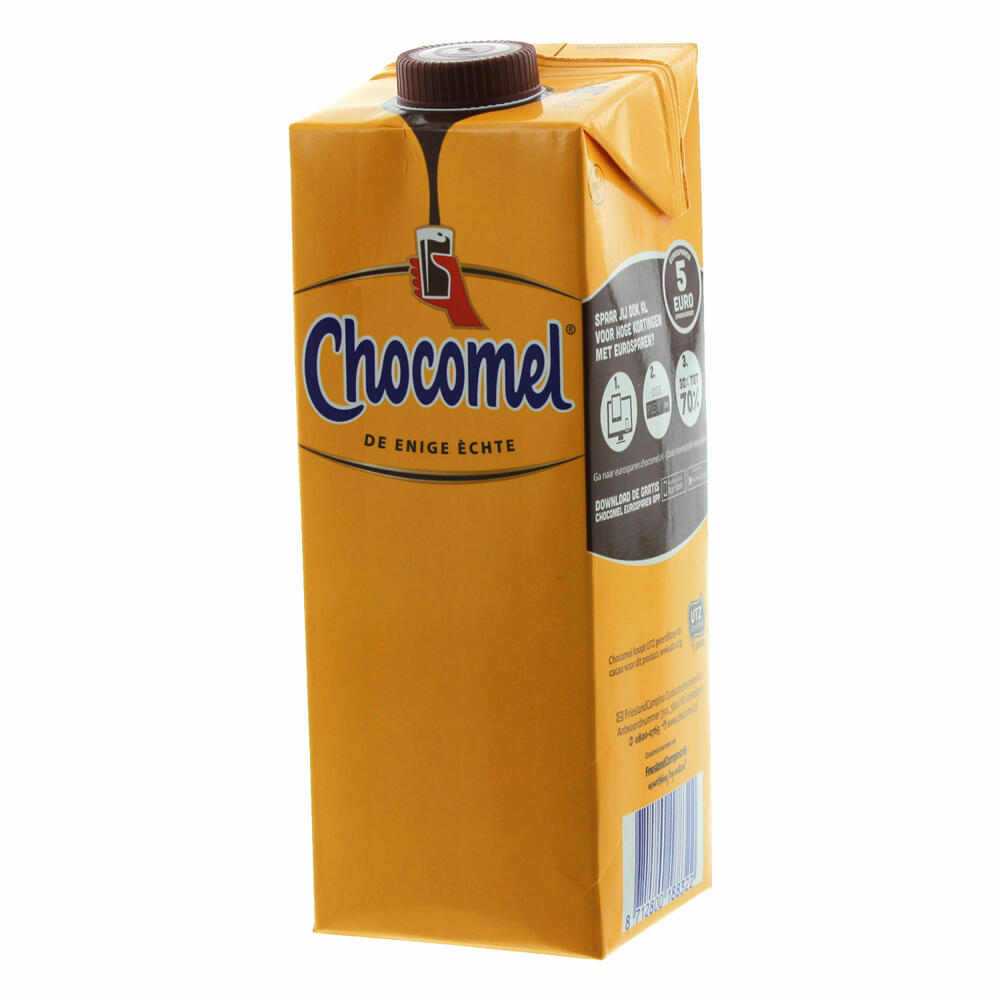 Chocomel Cocoa Box, Set of 3, Drinking Chocolate, Holland Chocolate, Drinking Chocolate, 1 L