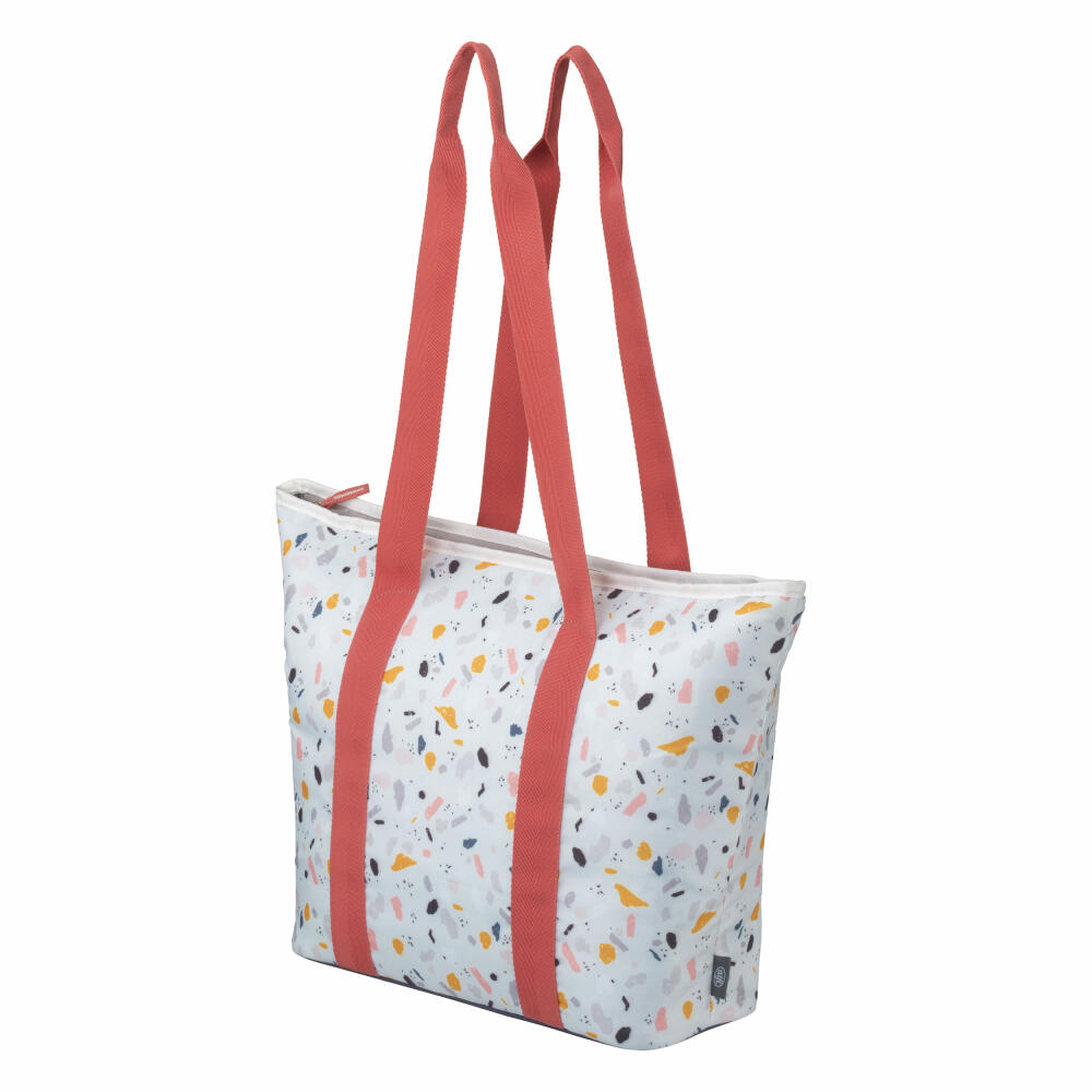 alfi Kühltasche ISO SHOPPER, Isotasche, Einkaufstasche, Thermo Shopper, Polyester, Terrazzo, 17 L, 0007442170