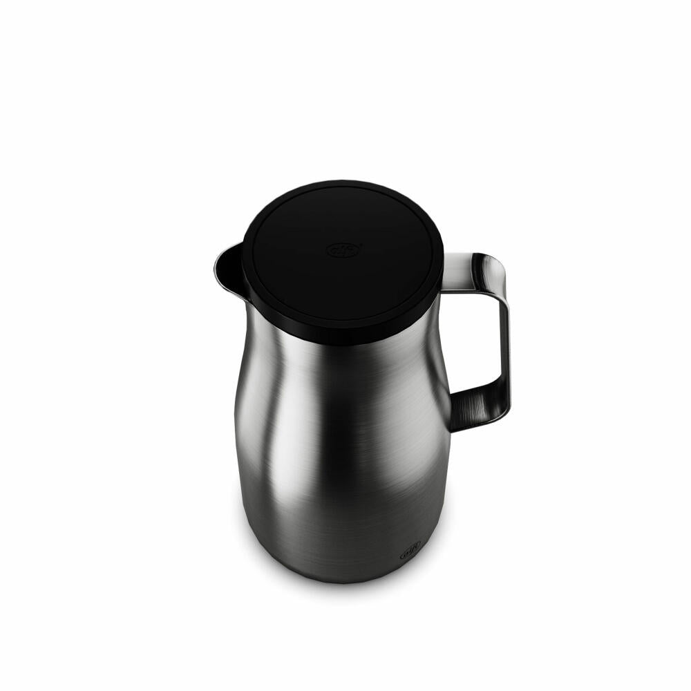 alfi insulated jug STUDIO, insulated jug, jug, coffee pot, stainless steel, Stainless Steel Mat, 1 L, 1297205100