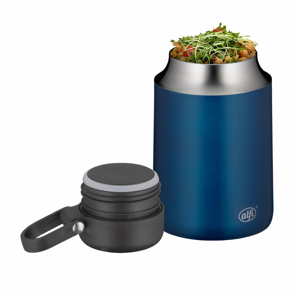 Alfi insulated food container City Food Mug, lunchpot, stainless steel, Mystic Blue Matt, 470 ml, 5557259055