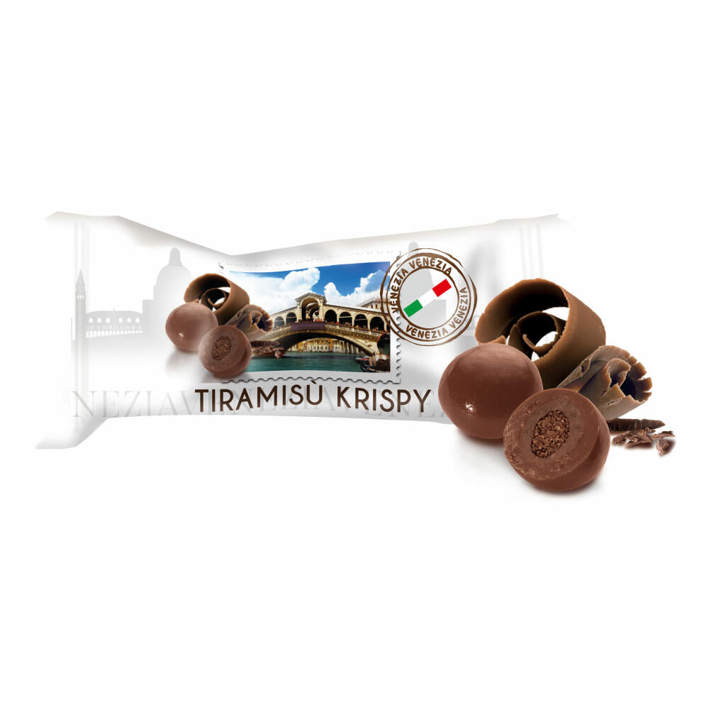 Hellma Italian Selection, Selezione Italia, 5 verschiedene Sorten, schokoliert, Tiramisu, Zitrone, Espresso, weiße Mandel, Orange, einzeln verpackt, 5 x 40 Stück