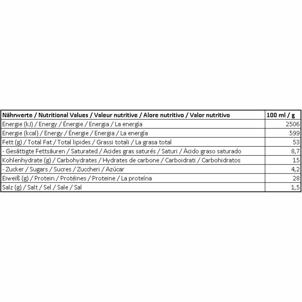 Hellma Erdnüsse, Erdnusskerne, Erdnuss Kern, Snack, Geröstet, Gesalzen, für Gastro, Hotel, Büro, Kantine, 100 Stück á 25 g