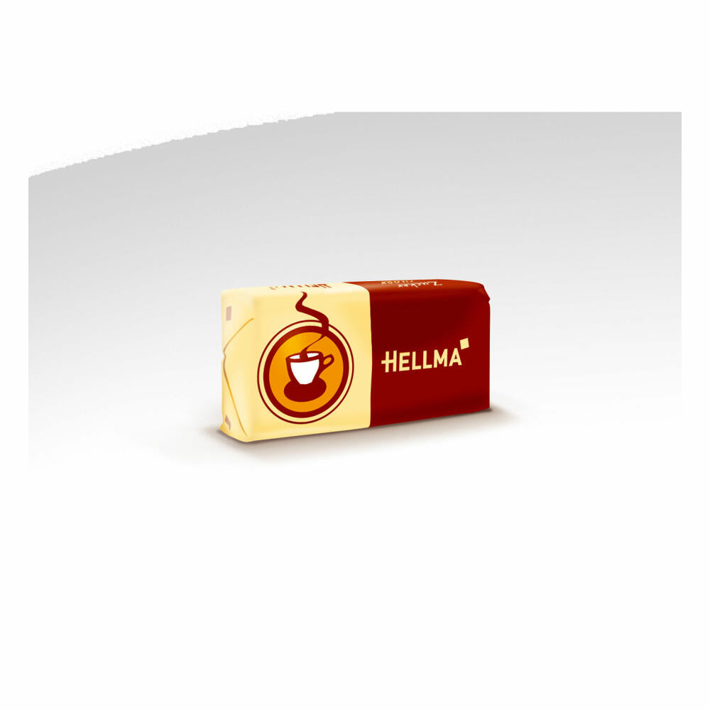 Hellma sugar cubes, sugar, portion sugar, fine sugar, sugar cubes, for gastronomy, hotel, office, canteen, 1000 pieces á 4.40 g