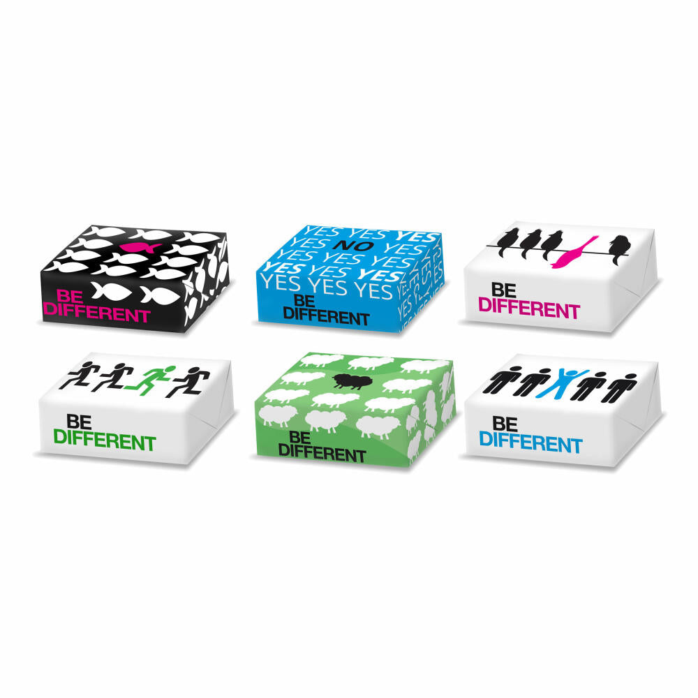 Hellma Cubus Be Different Zucker, Portionszucker, Feinzucker, Zuckerwürfel, für Gastro, Hotel, Büro, Kantine, 1056 Stück á 2.50 g