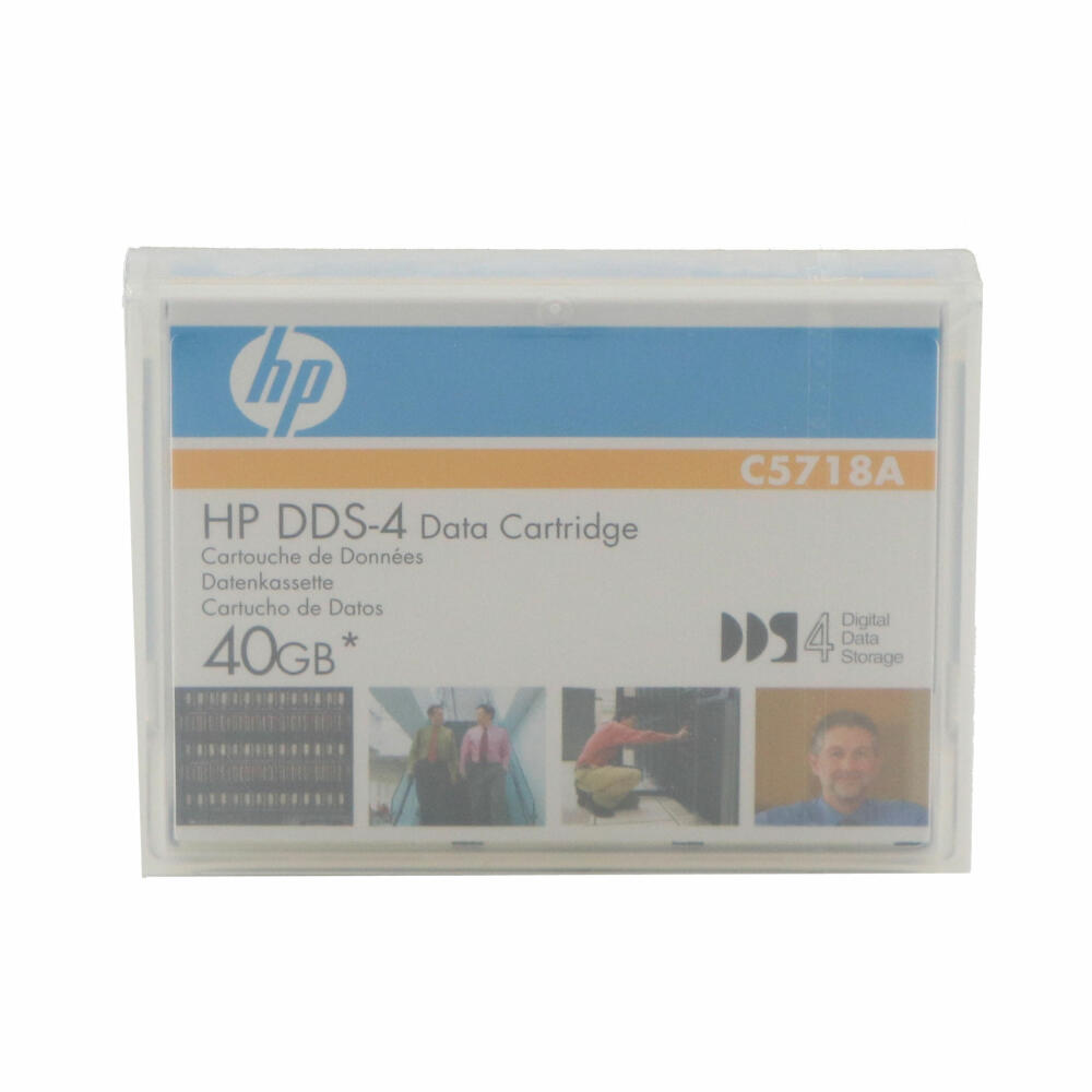 HP DDS-4 Datenkassette C5718A, Data Cartridge, Speichermedium, 40 GB, 150 Meter