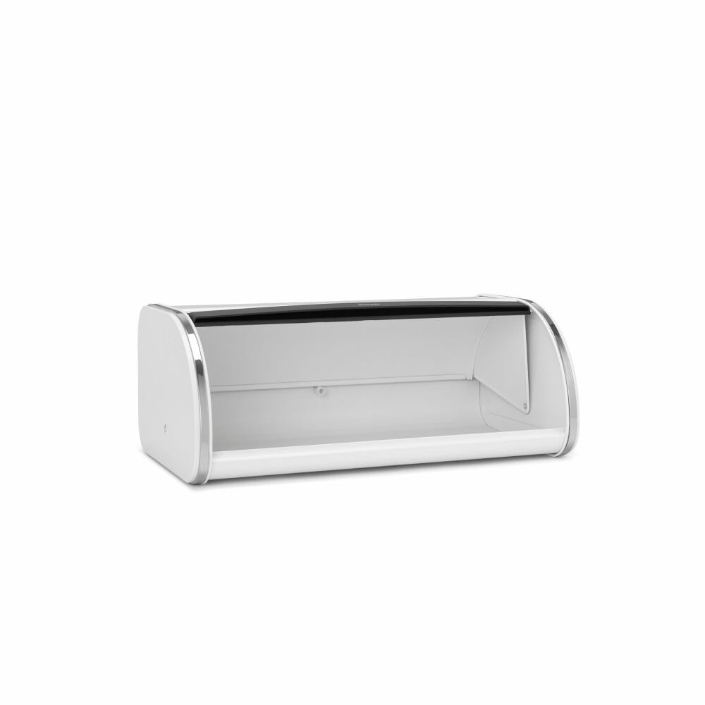 Brabantia Rollbrotkasten Regular White, Brotkasten, Stahl, Kunststoff, 16 L, 236747