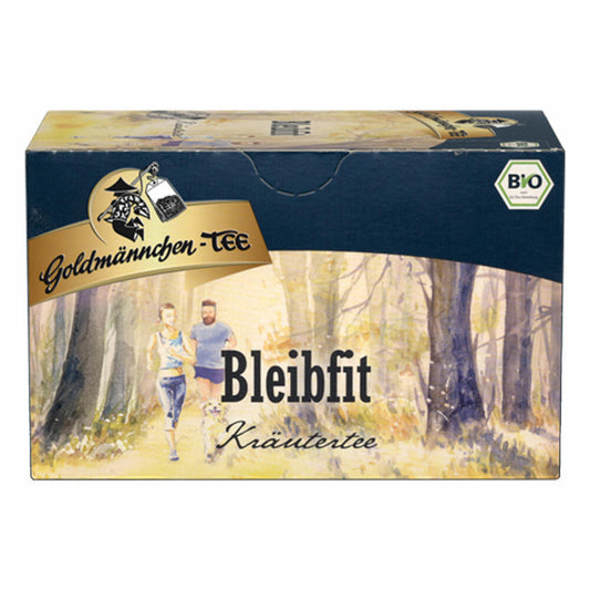 Goldmännchen Bleibfit, Bio-Kräutertee, Biokräutertee, Bio Kräuter Tee, 20 Teebeutel, X042871