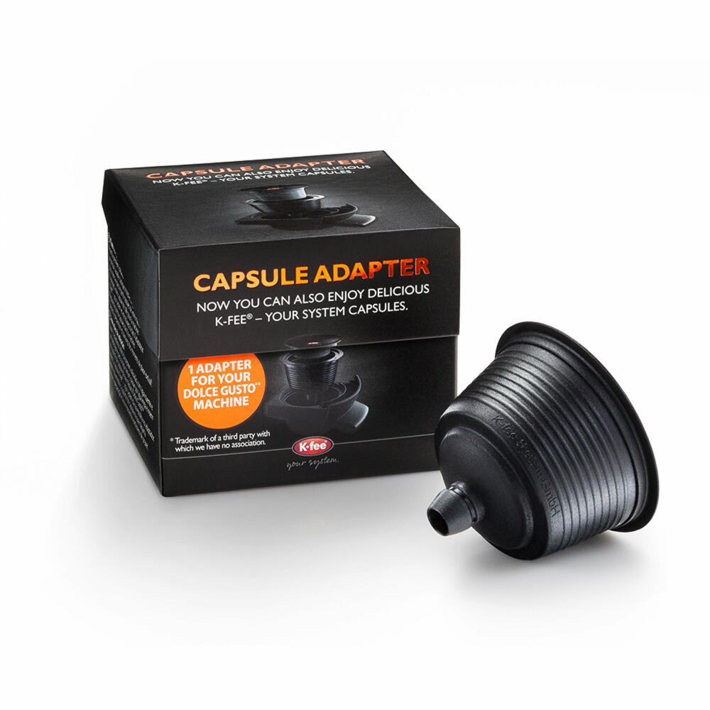 K-Fee Espresto All in One Set, alle Sorten, Kapseln, 6er Pack, Kapseln + Kapseladapter für Dolce Gusto Maschinen
