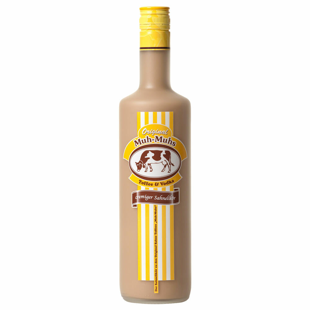 Original Muh-Muhs Toffee & Vodka Likör, Flasche, 0,7l (17%vol)
