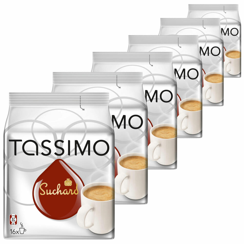 Tassimo Suchard Cocoa Specialty, Chocolate, Capsule, 6 x 16 T-Discs