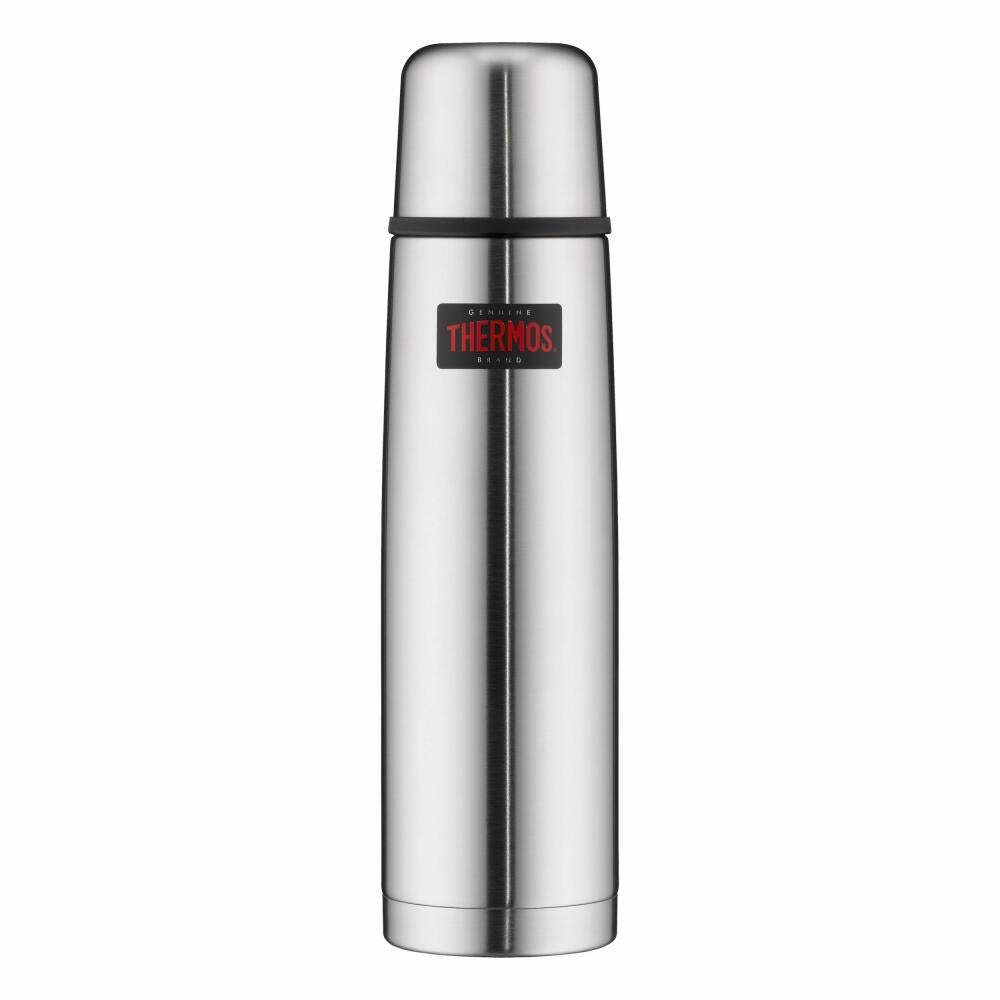 Thermos insulated bottle Light & Compact, insulated bottle, thermos flask, bottle, stainless steel, Steel Matt, 1 L, 4019.205.100