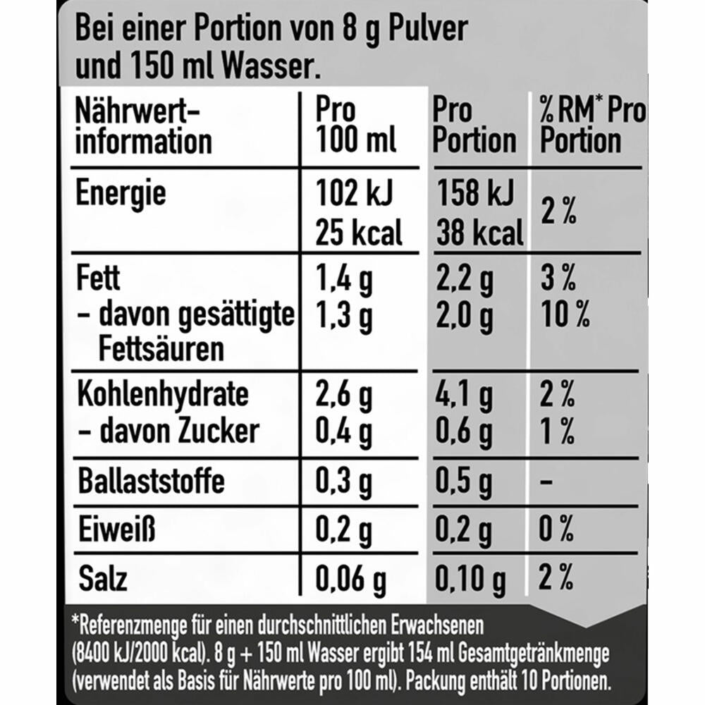 Nescafé 2in1 Sticks, Instantkaffee mit Creamer, Instant Kaffee, 10 Portionssticks