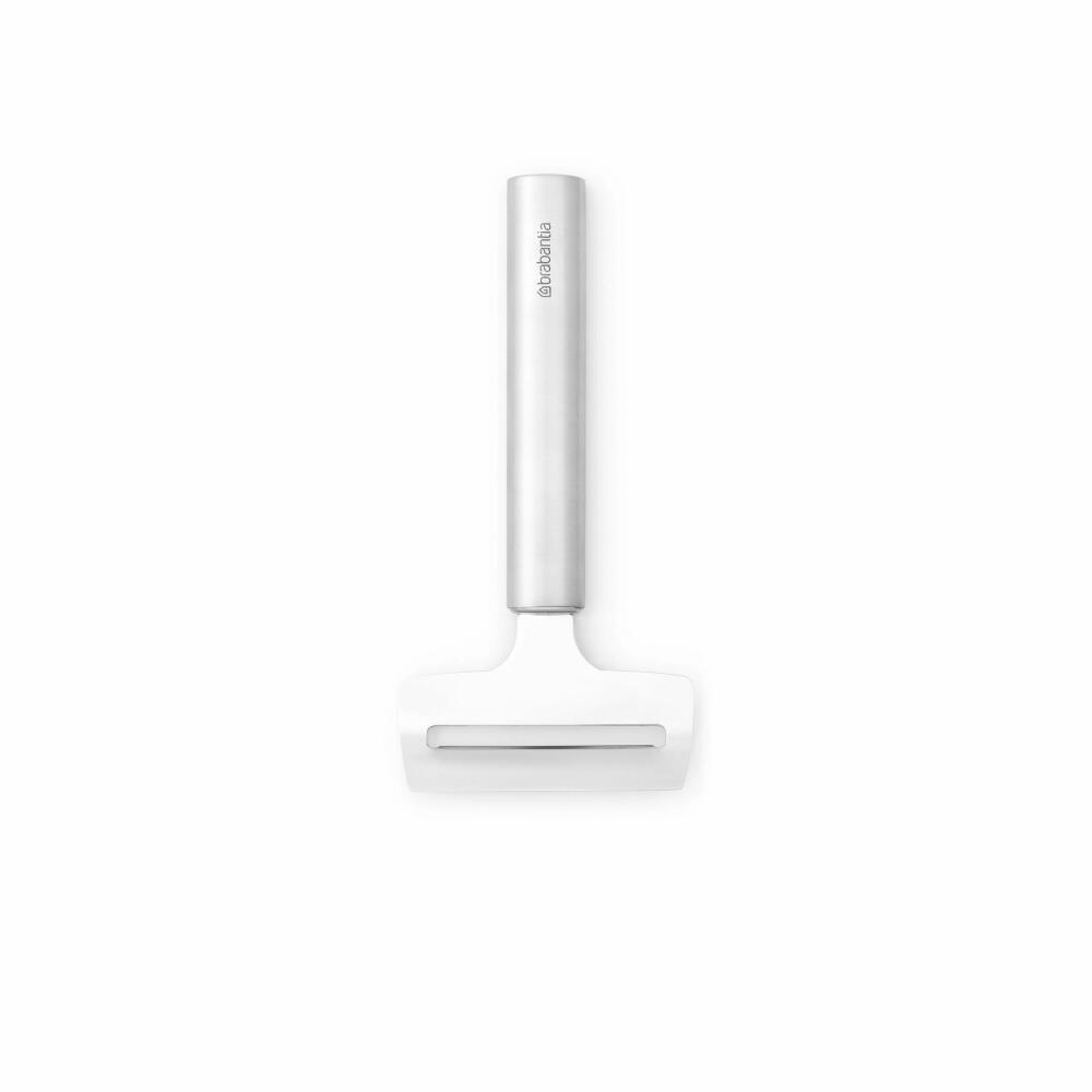 Brabantia Cheese Slicer Profile Soft Cheese, Cooking Utensil, Kitchen Aid, Cheese Knife, Steel, Matt Steel, 15.5 cm, 250224