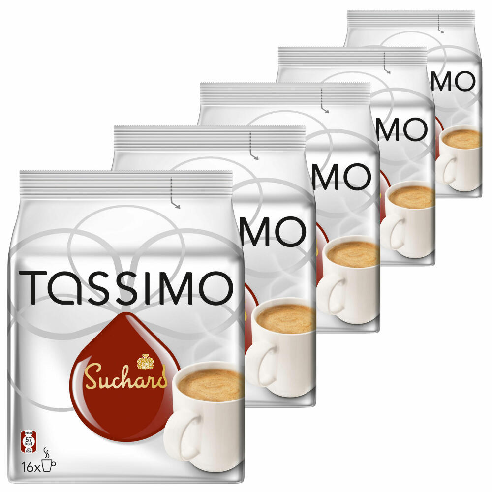 Tassimo Suchard Cocoa Specialty, Chocolate, Capsule, 5 x 16 T-Discs