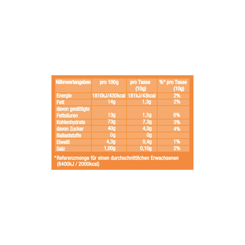 Jacobs Krönung Typ Cappuccino Can Decaffeinated, Fine Creaminess, Instant Coffee, Mild, 220g, 346599