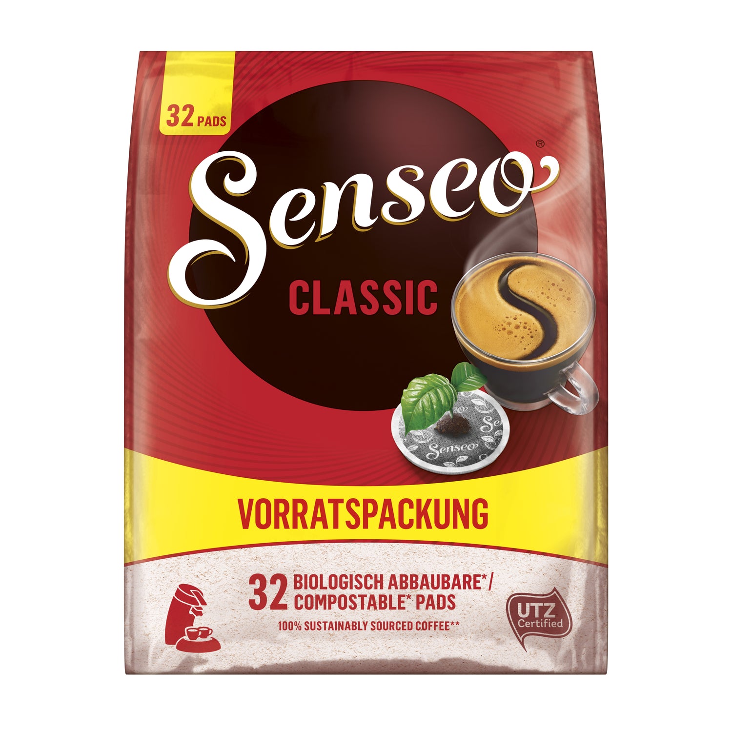 Kaffeepads für Senseo