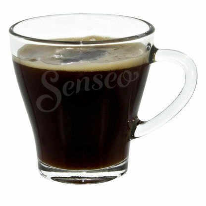 Senseo Kaffeepads Entkoffeiniert / Decaf, Reiches Aroma, Intensiv & Ausgewogen, Kaffee für Kaffepadmaschinen, 108 Pads, mit Tasse