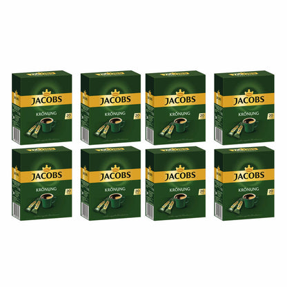 Jacobs Krönung, Instant Kaffee, Getränkepulver zum Aufgießen, 160 Portionen à 1.8 g