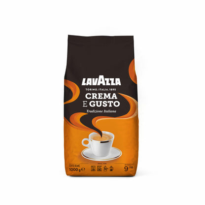 Lavazza Kaffee Crema E Gusto, ganze Bohnen, Bohnenkaffee, 1000 g