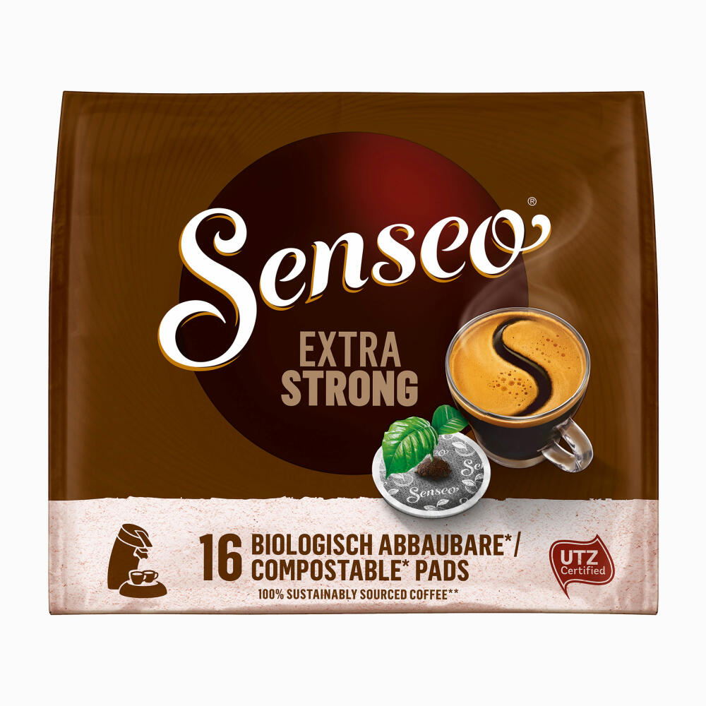 Senseo Kaffeepads Klassisch Set, neues Design, 5 verschiedene Sorten, 5 x 16 Pads
