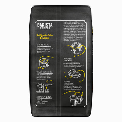 Jacobs Barista Editions Selektion des Jahres Brasilien, Bohnenkaffee, ganze Bohnen, Röstkaffee, Kaffeebohnen, 1000 g
